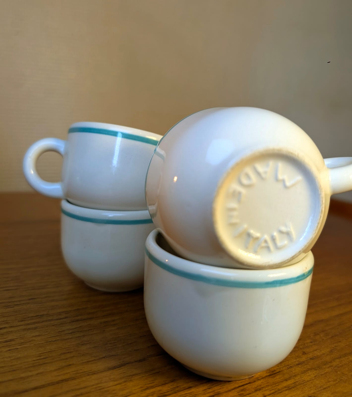 Vintage Italian cafe style Espresso Cups