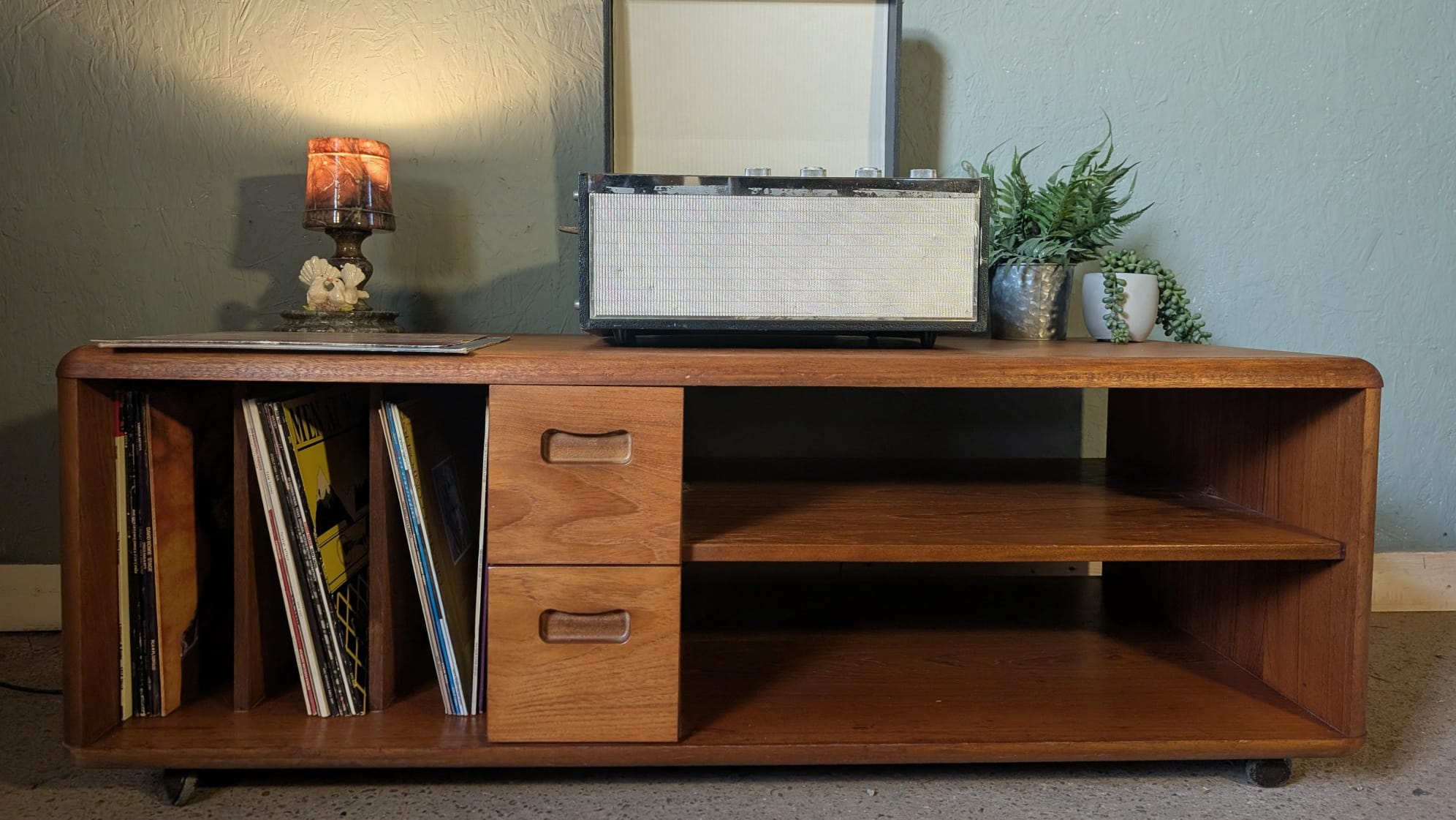 Record Cabinet/ coffee Table by Meredew