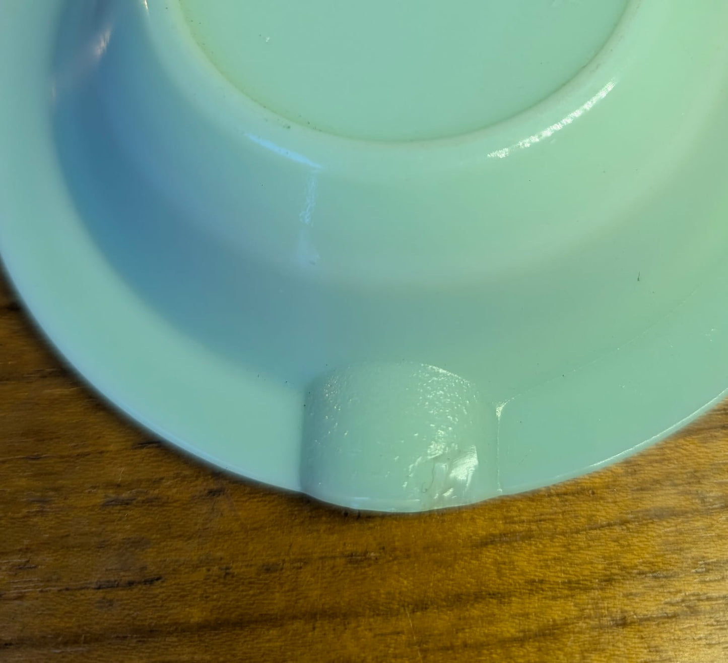 Vintage Veuve Ambal Mint ceramic glass Glass Ashtray
