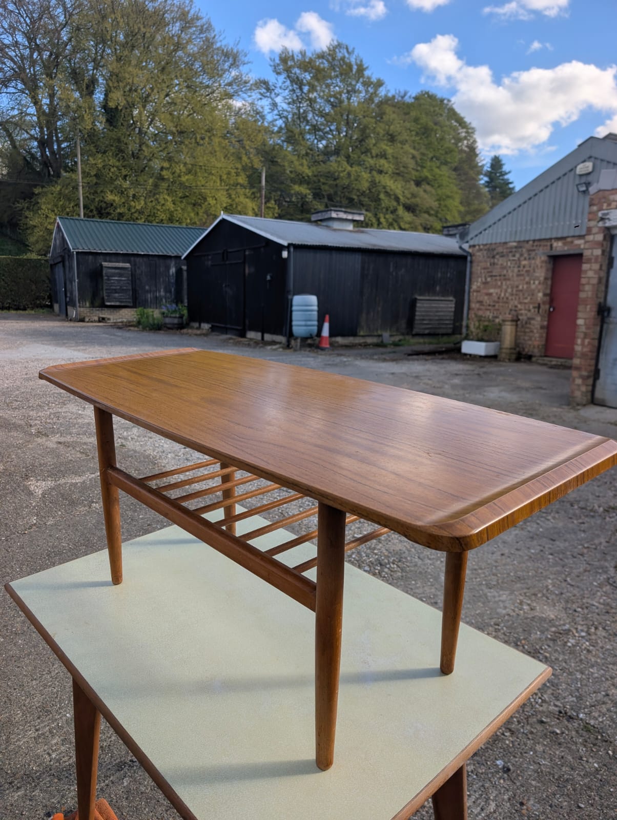 Formica Topped Coffee Table