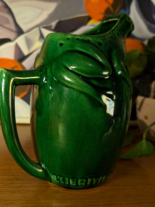 Vintage L’Héritier-Guyot Frog Advertising Jug