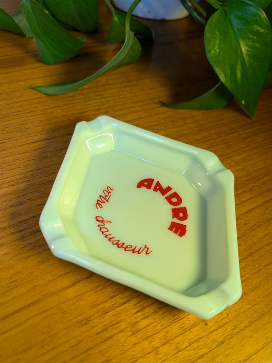 1970s André Shoes Vintage Ashtray