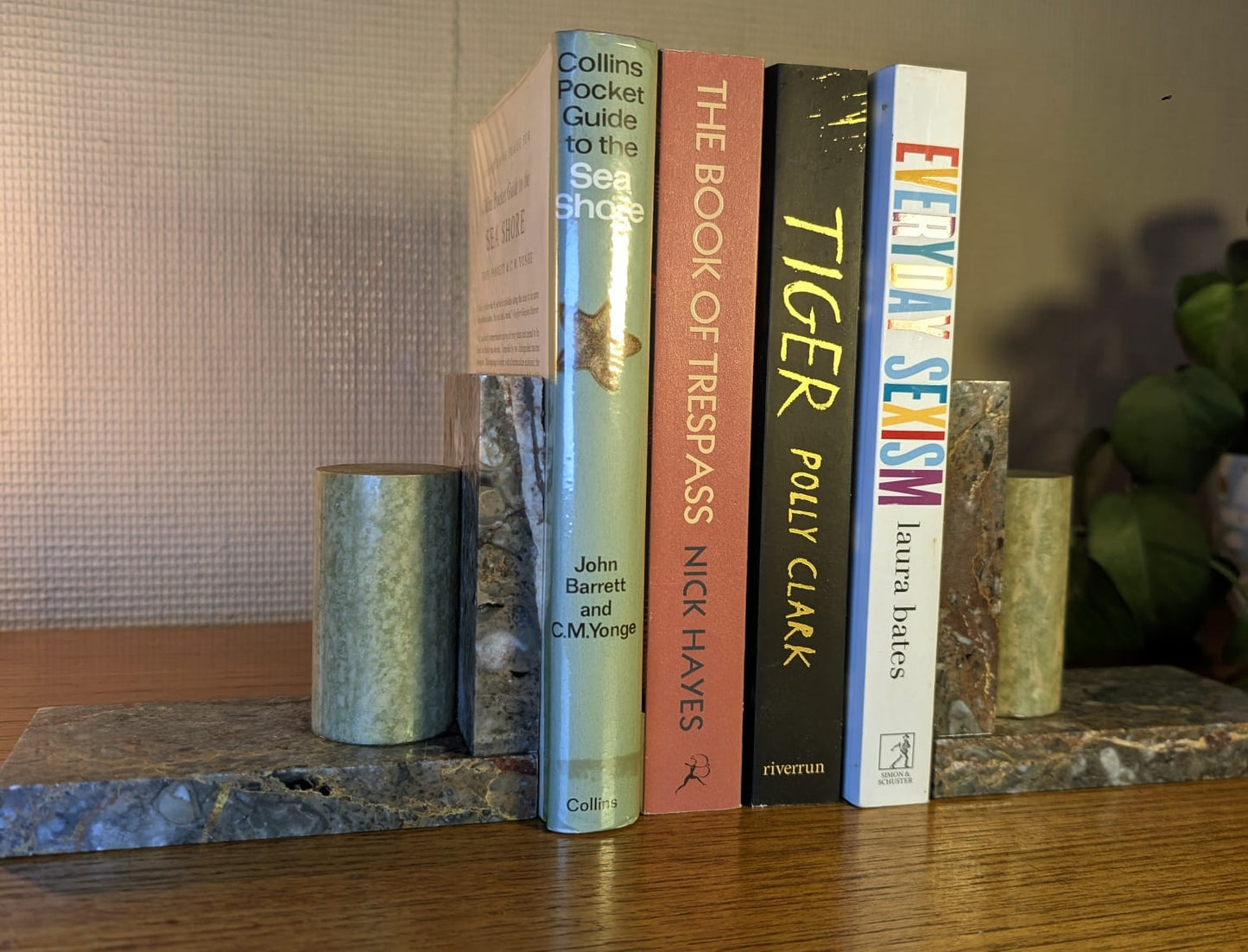 Art Deco French Marble Bookends