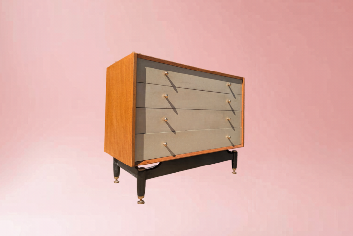 G-Plan "China White" Chest of Drawers