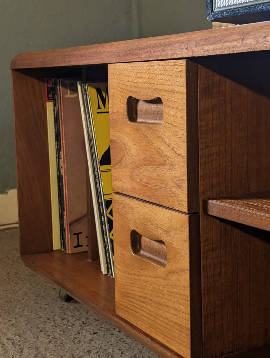 Record Cabinet/ coffee Table by Meredew