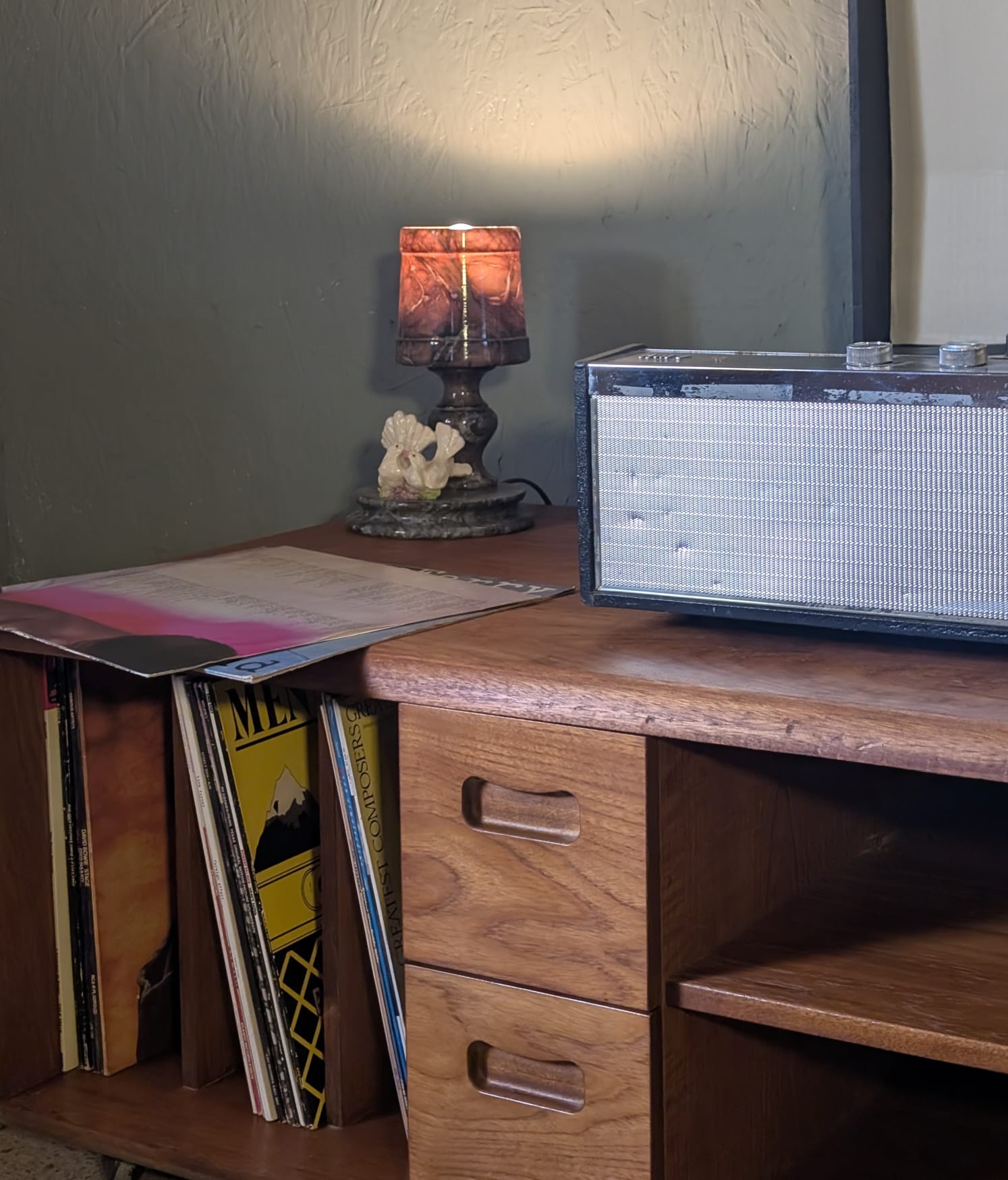 Record Cabinet/ coffee Table by Meredew