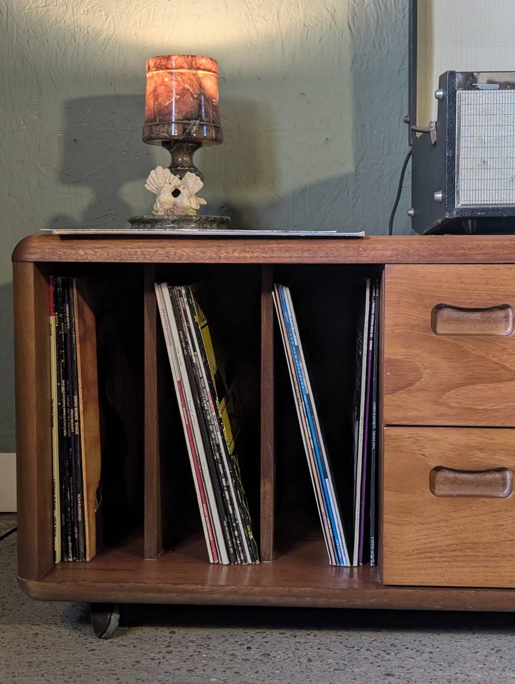 Record Cabinet/ coffee Table by Meredew
