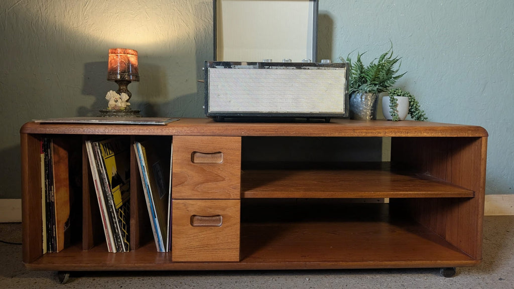 Record Cabinet/ coffee Table by Meredew