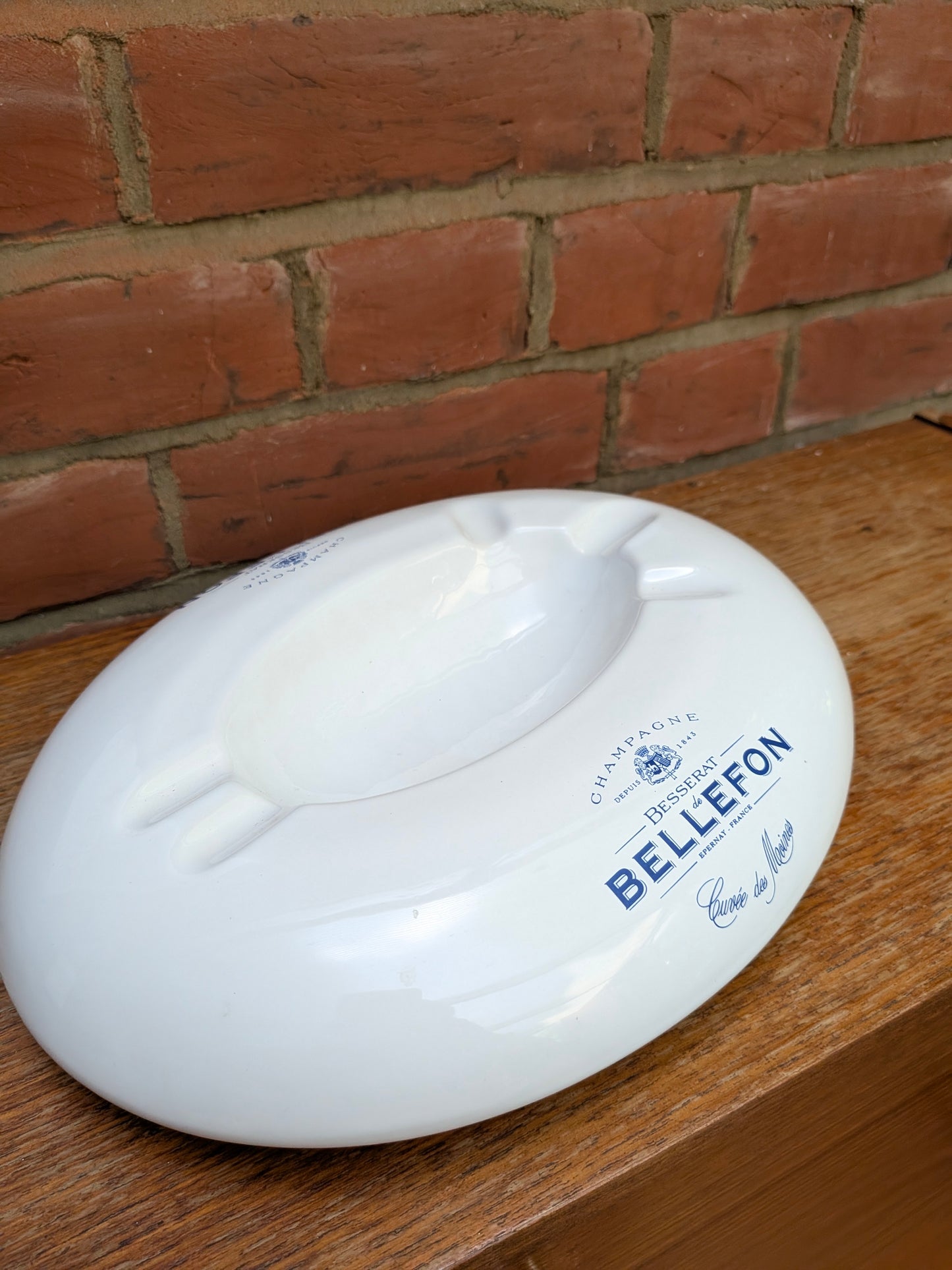 Rare Besserat de Bellefon "Cuvée des Moines" Champagne Ashtray