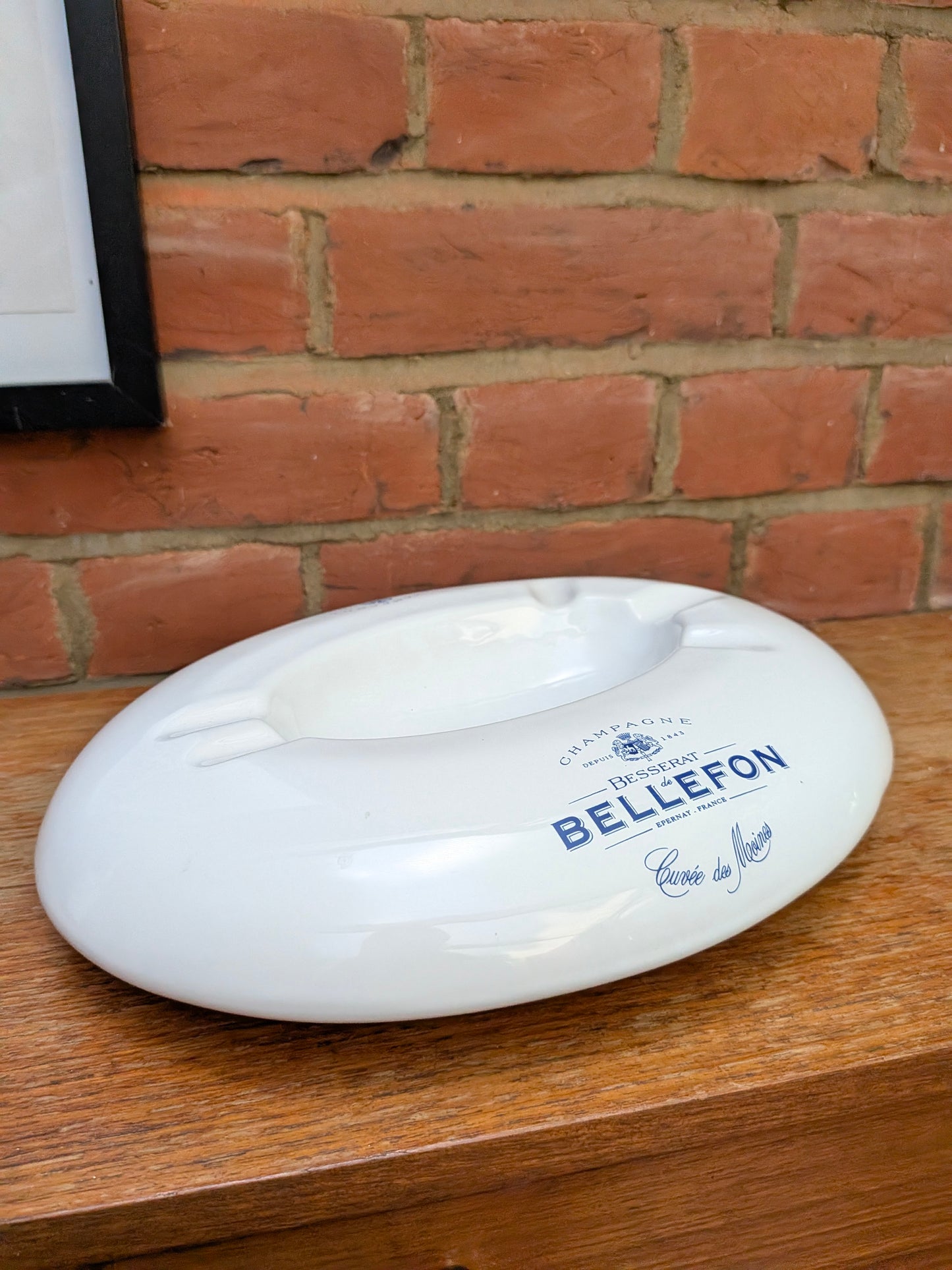 Rare Besserat de Bellefon "Cuvée des Moines" Champagne Ashtray