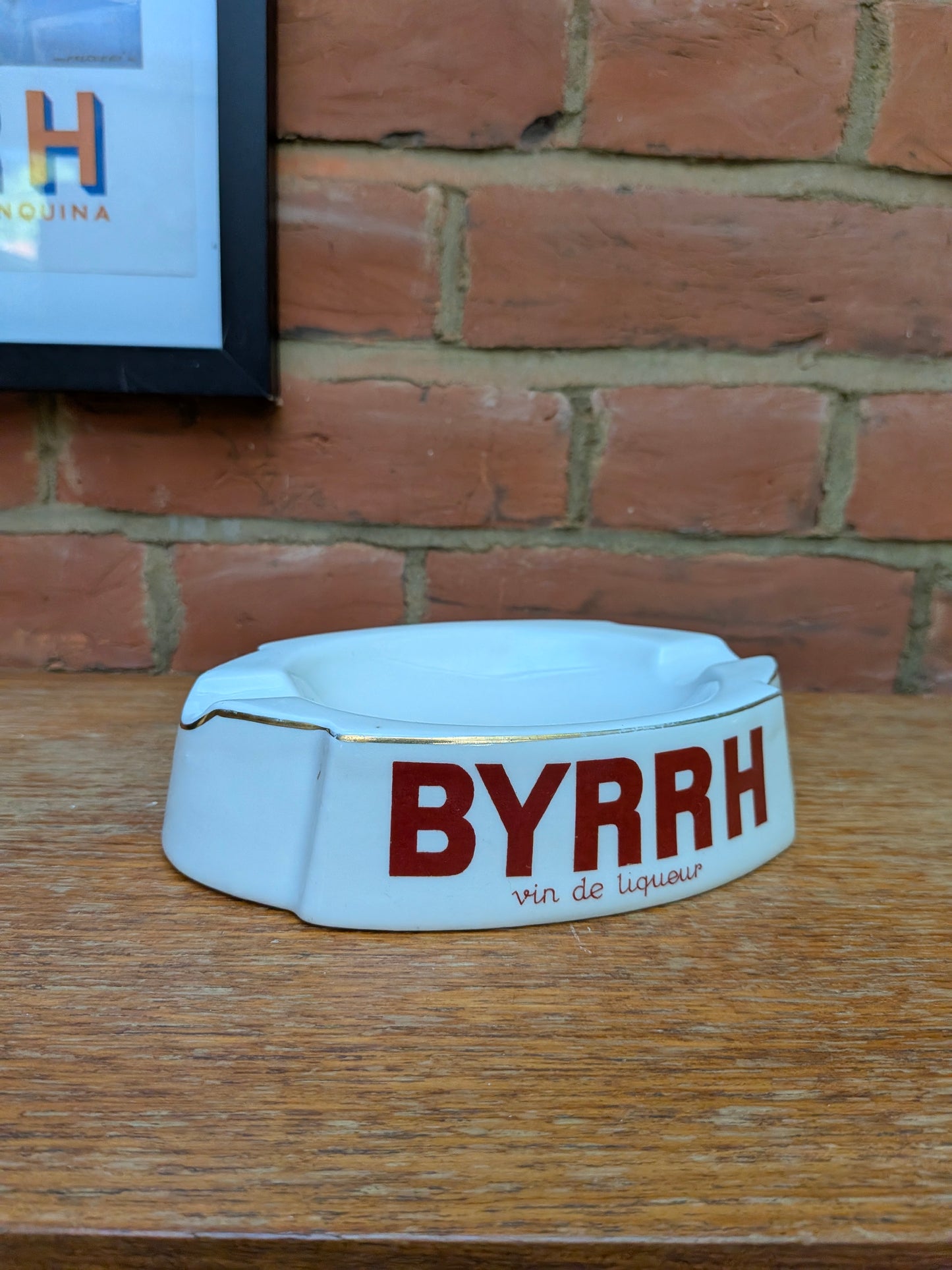 1920s Byrrh Ashtray