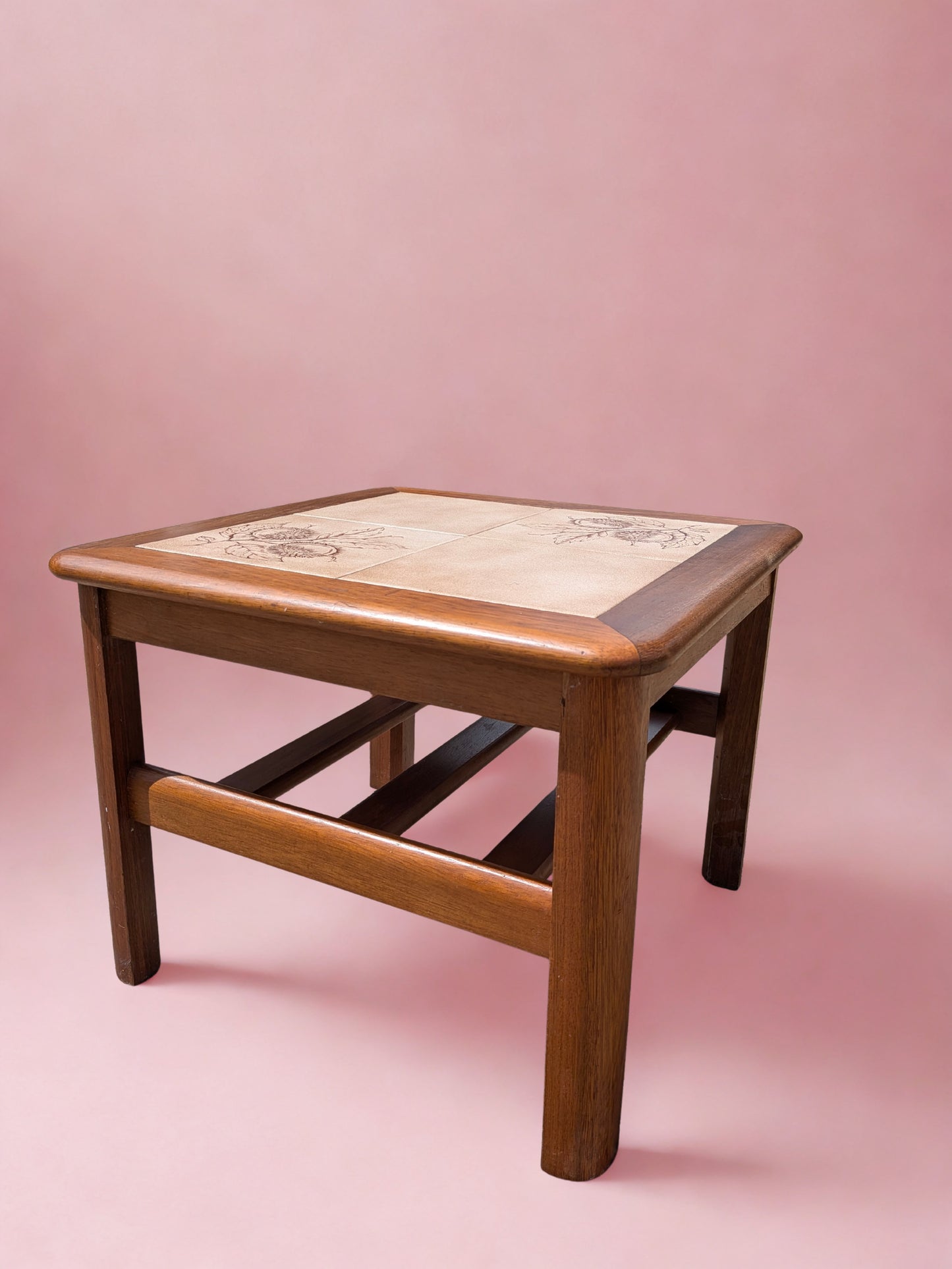 Tile Top Mid Century Coffee table
