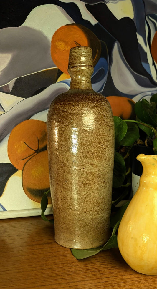 Vintage French Stoneware Bottle