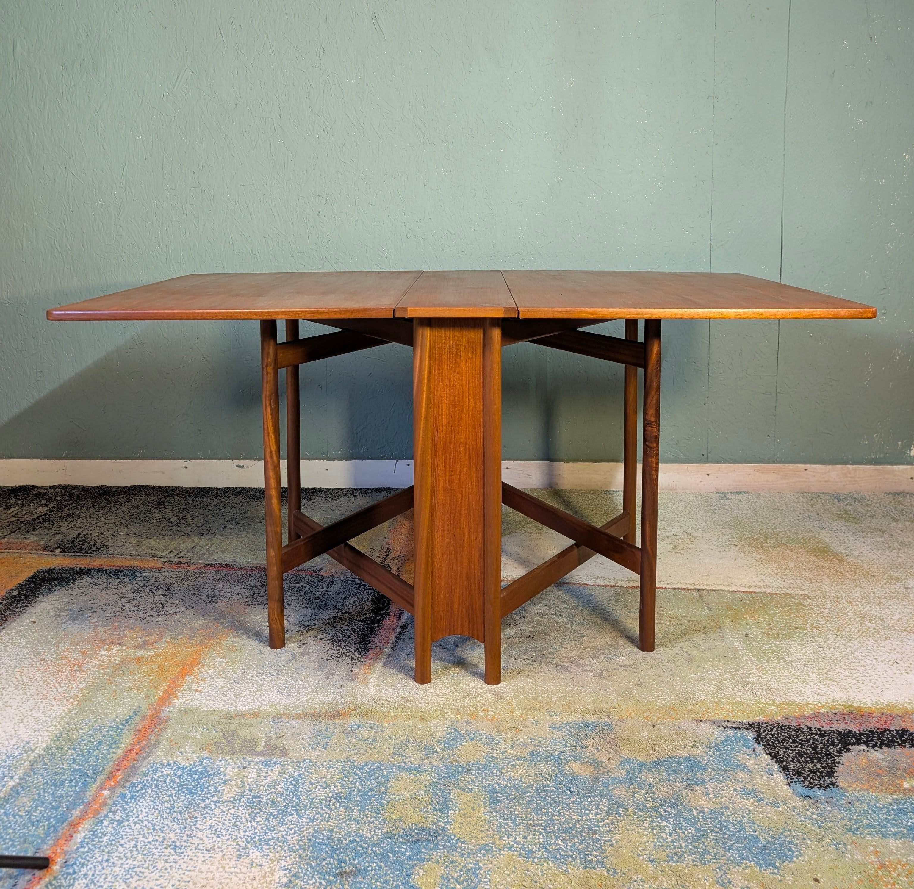 Mid century McIntosh Drop Leaf Table