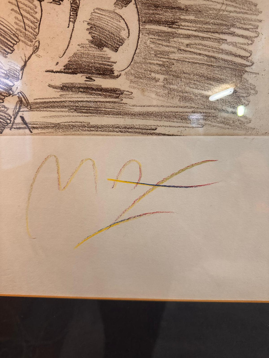 Signed Peter max print