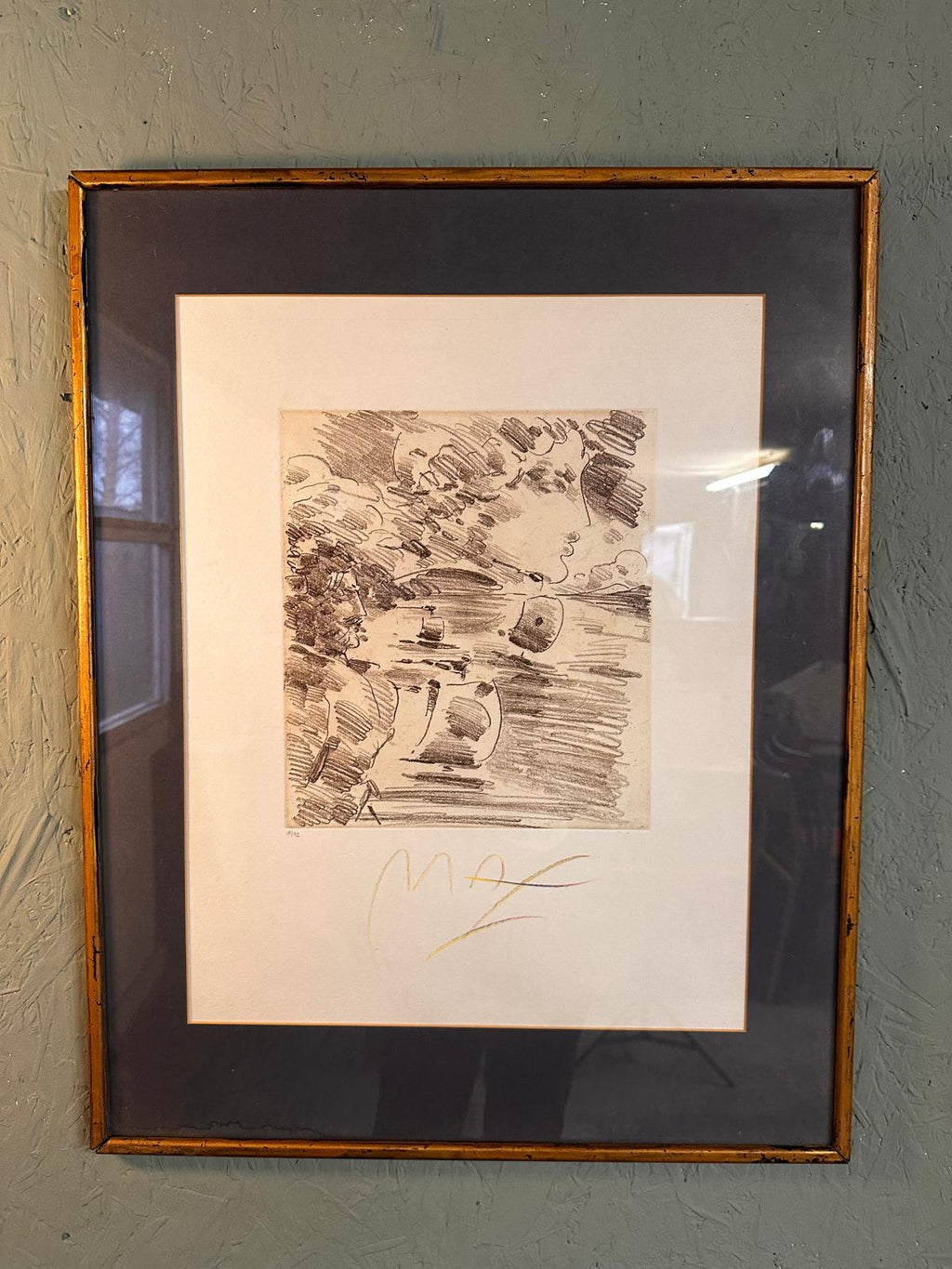 Signed Peter max print