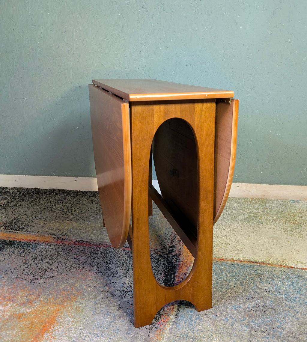 Mid century Jentique Drop Leaf Oval Table