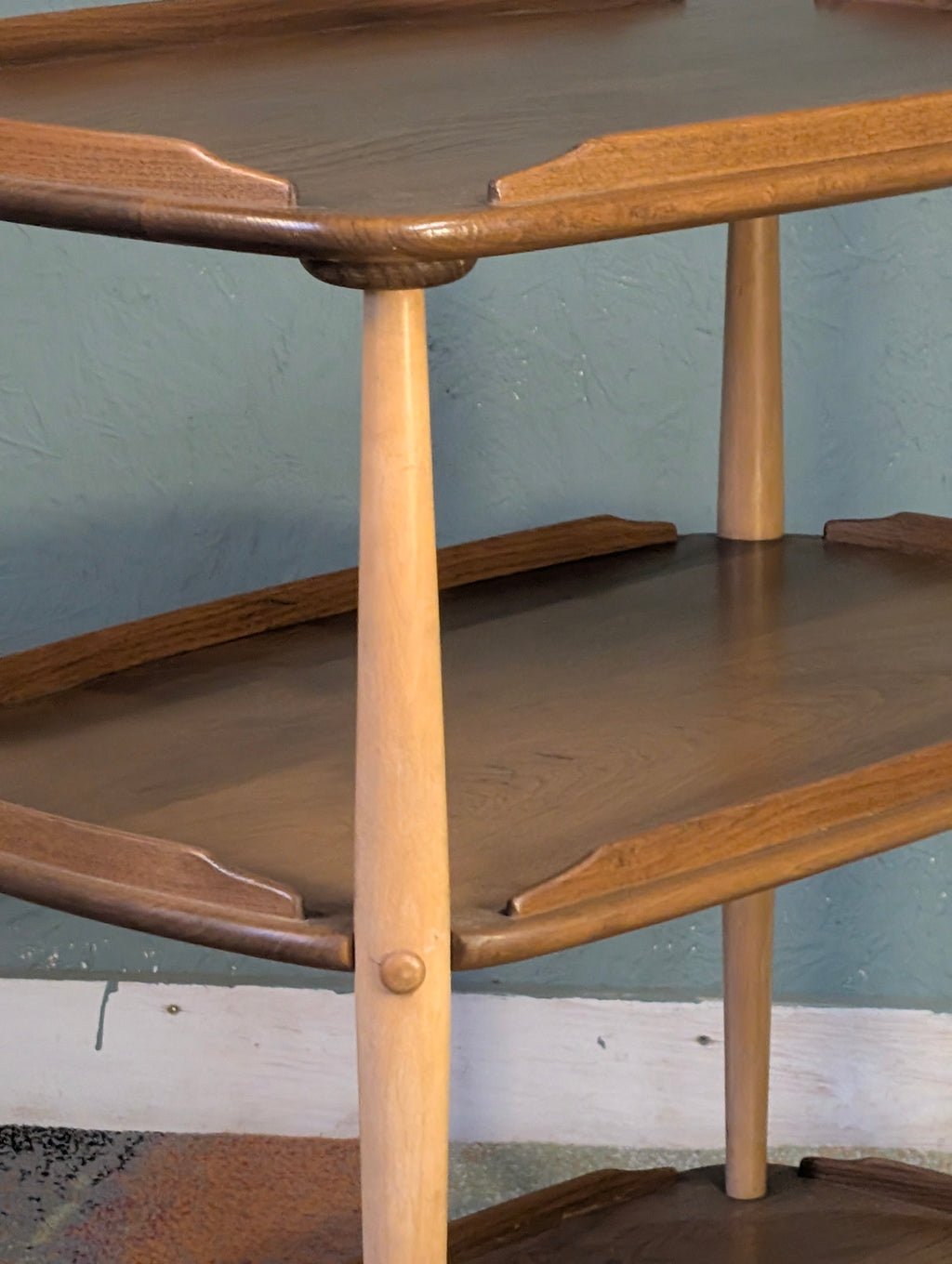 Ercol Elm serving Trolly