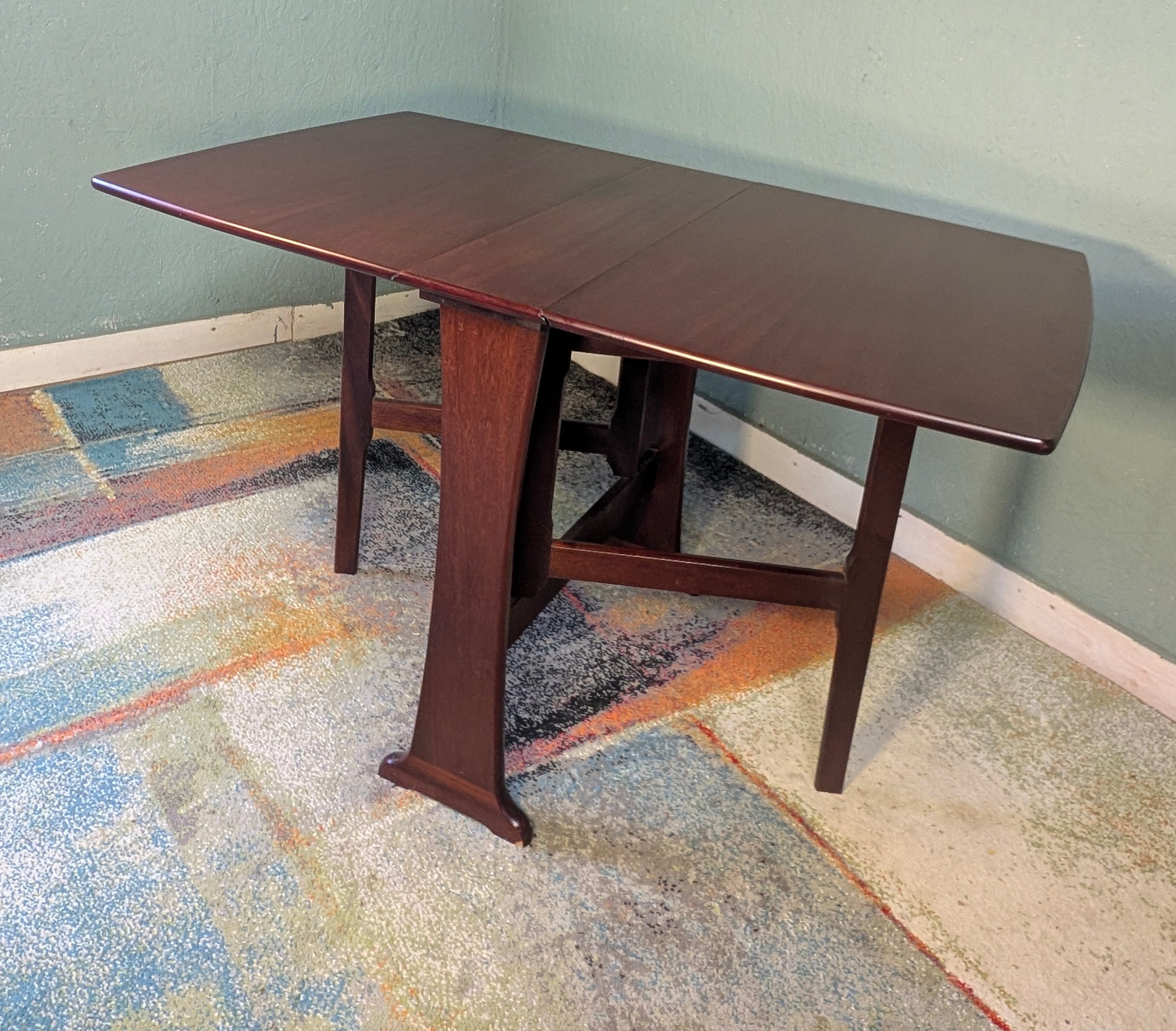 Mid century "pettie" Drop Leaf Table by Legate