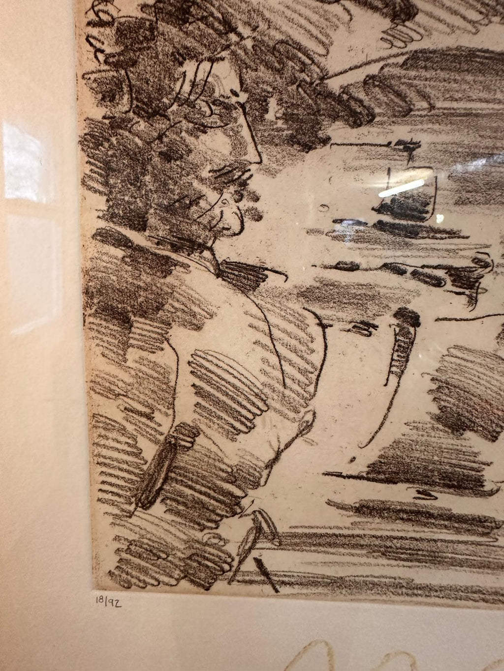 Signed Peter max print